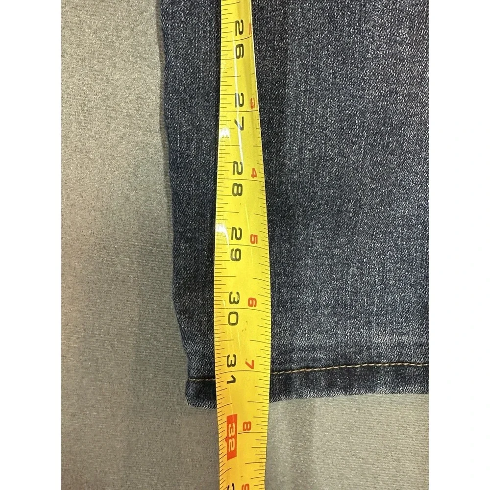 Eddie Bauer Fleece Lined Jeans Mens Thermal Straight Fit Denim Size 34x34